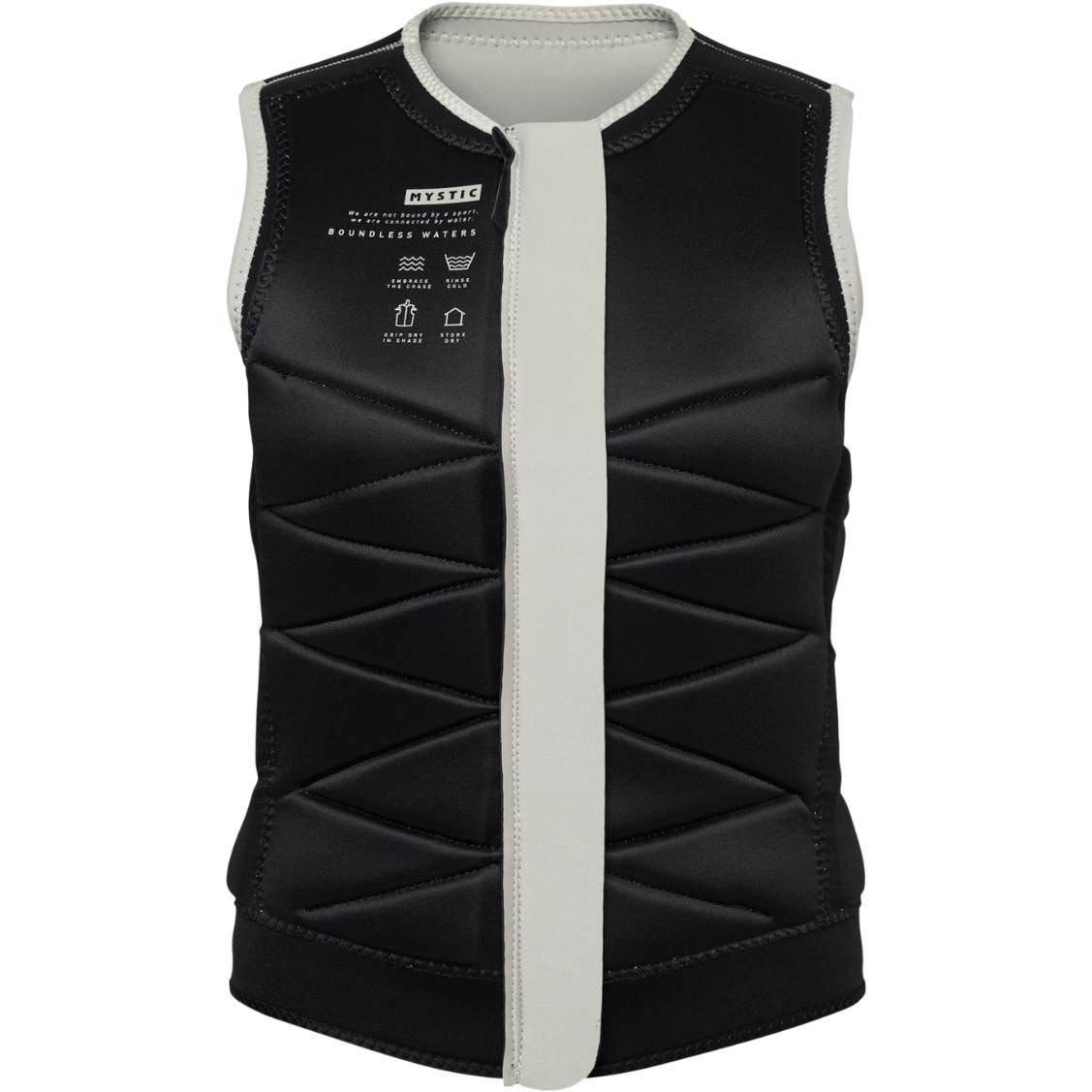 2025 Mystic Da Donna Juice Front Zip Wake Impact Vest 35005.240221 - Sand
